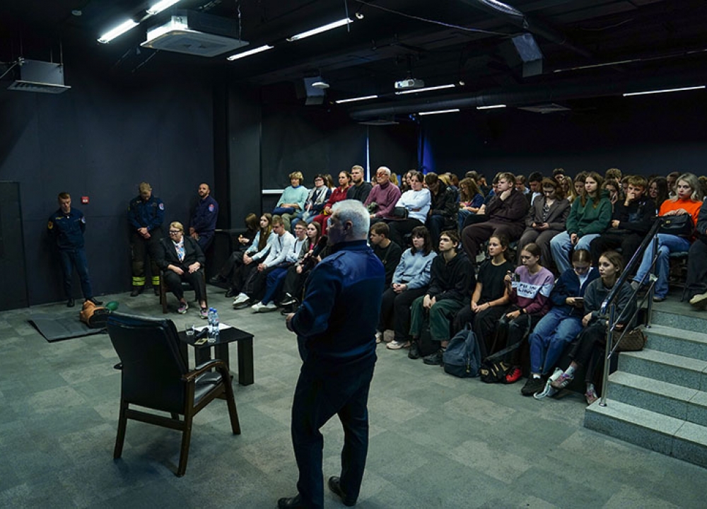 О пожарной безопасности рассказали молодежи и общественным советникам