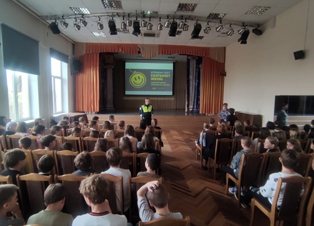 На юго-западе столицы автоинспекторы провели мероприятие «Засветись»