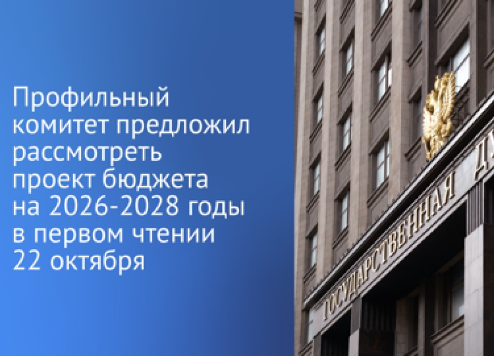 Проект бюджета на 2026-2028 годы