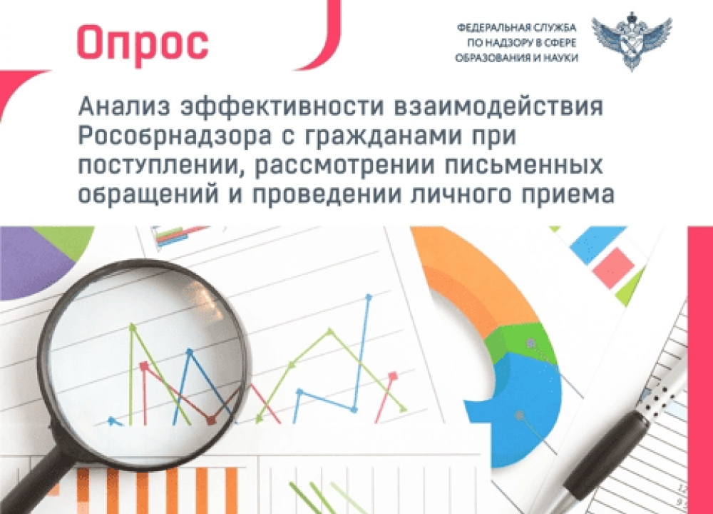 Опрос по анализу эффективности взаимодействия Рособрнадзора с гражданами