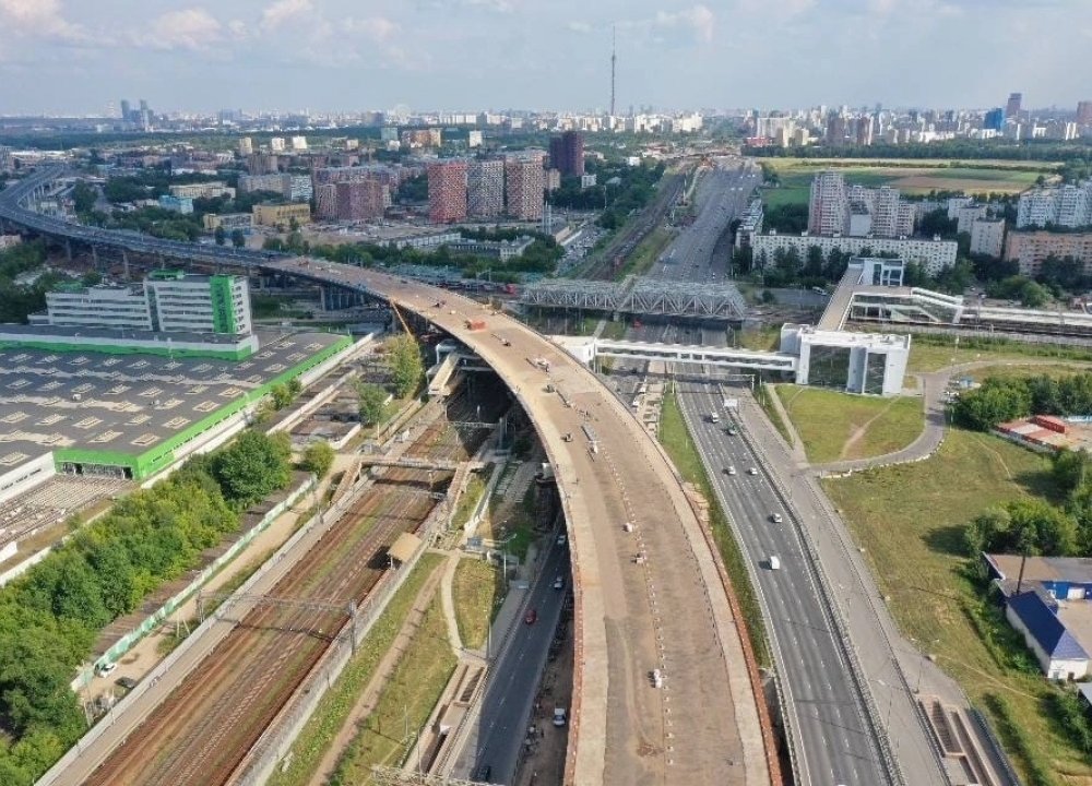 Система проезда на Московском скоростном диаметре