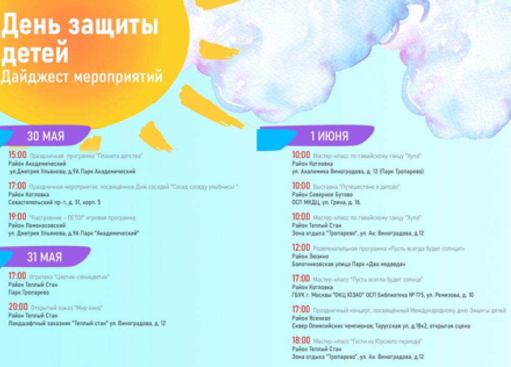 День защиты детей